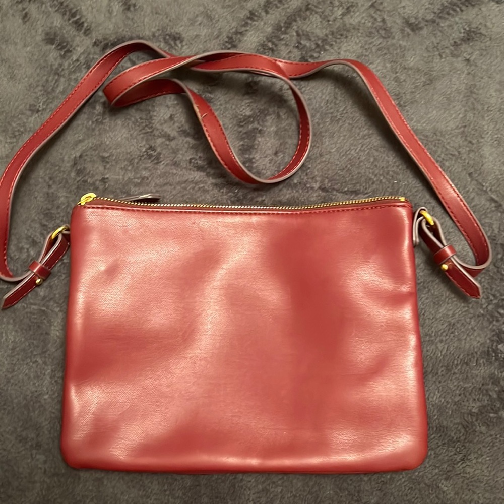 Burgundy Crossbody bag